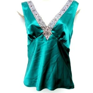 MSRP $89. Kenneth Cole silk top. NWT. 8